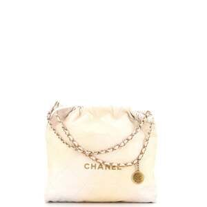 Chanel 22 Chain Hobo Quilted Calfskin #251841C46B